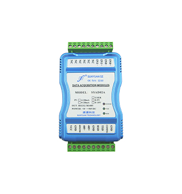 5、ISO AD02/ISO AD04系列2路-4路輸入各通道隔離型防竄擾智能傳感器模塊